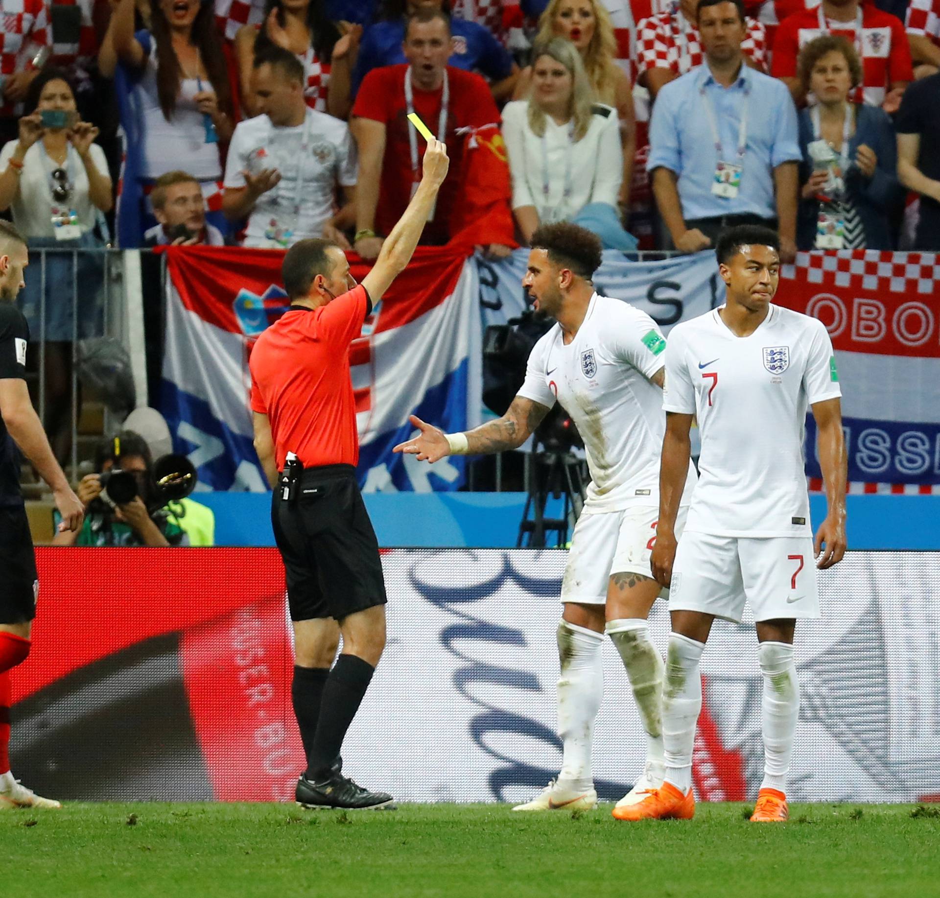 World Cup - Semi Final -  Croatia v England