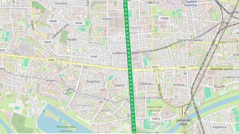 Grad Zagreb će produžiti Ulicu Črnomerec u novi zeleni koridor i spojiti je na budući  most