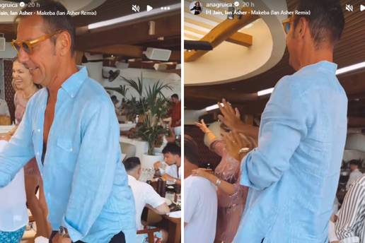 Muž Ane Gruice prošlog tjedna osuđen, dobio zatvorsku kaznu. Sad se rasplesao po Grčkoj...