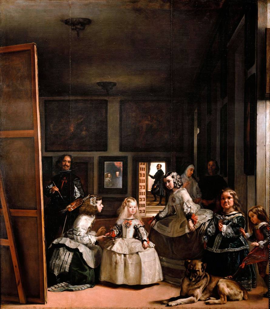 Diego Velazquez, Las Meninas 1656 Oil on canvas. Museo del Prado, Madrid.