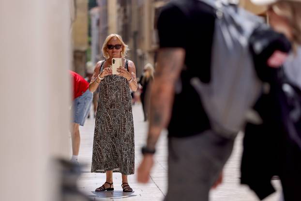 Zadar: Subotnje prijepodne u centru grada