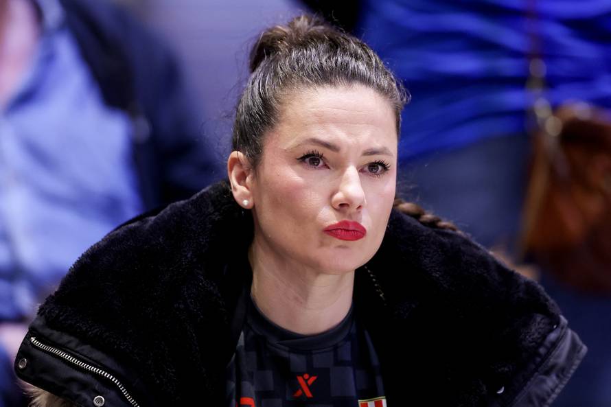 Malmo: Navijači Hrvatske i Mađarske na rukometnoj utakmici EHF prvenstva