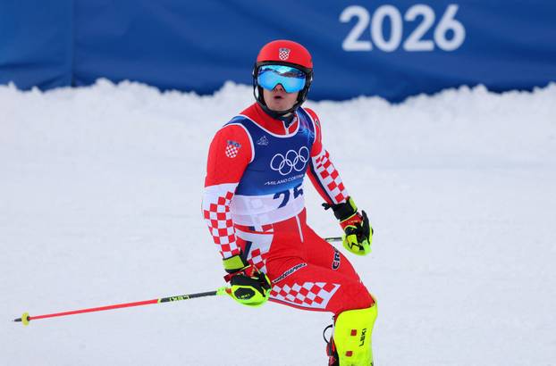 Alpine Skiing - Men's Slalom Run 2
