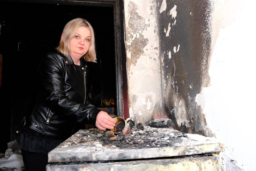 Kuća im je prvo sasvim razorena u potresu, sad je izgorjela: 'Krik nas je probudio usred noći...'