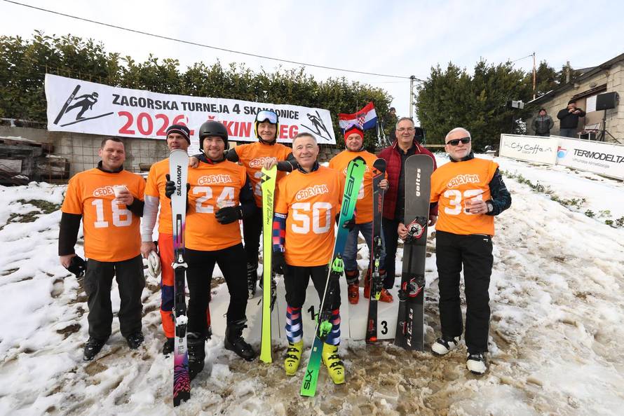 24SATA Zabok: Organizirano je natjecanje u skijaškim skokovima "Turneja 4 brega"