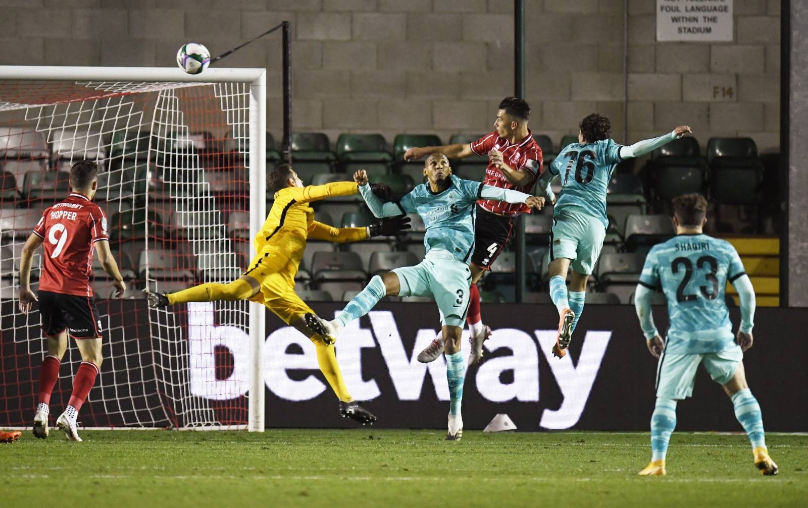 Carabao Cup Third Round - Lincoln City v Liverpool