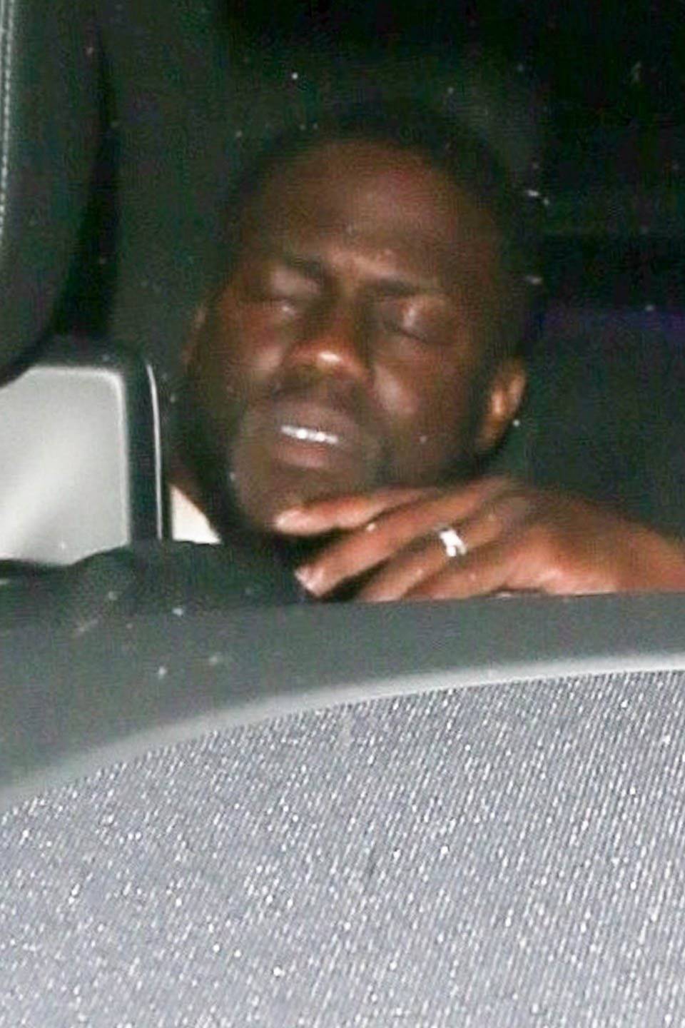 Kevin Hart looks worse for wear after celebrating his 40th birthday at TAO!