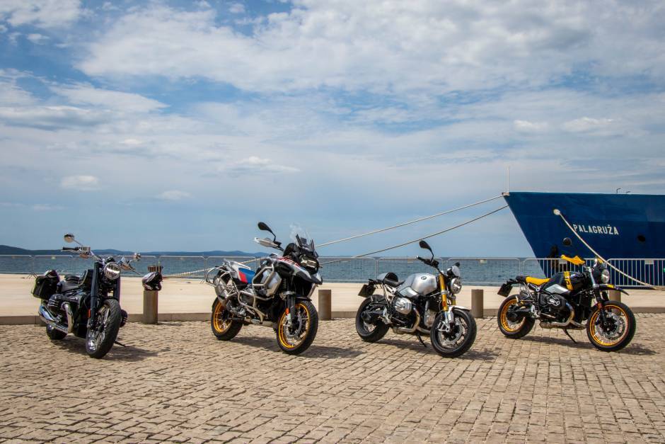 Adrenalinski spektakl u Zadru: održan prvi BMW Motorrad Roadshow