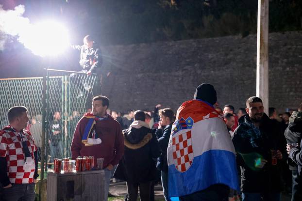 Zadar: Atmofera uoči kvalifikacija za EuroBasket između Hrvatske i Francuske