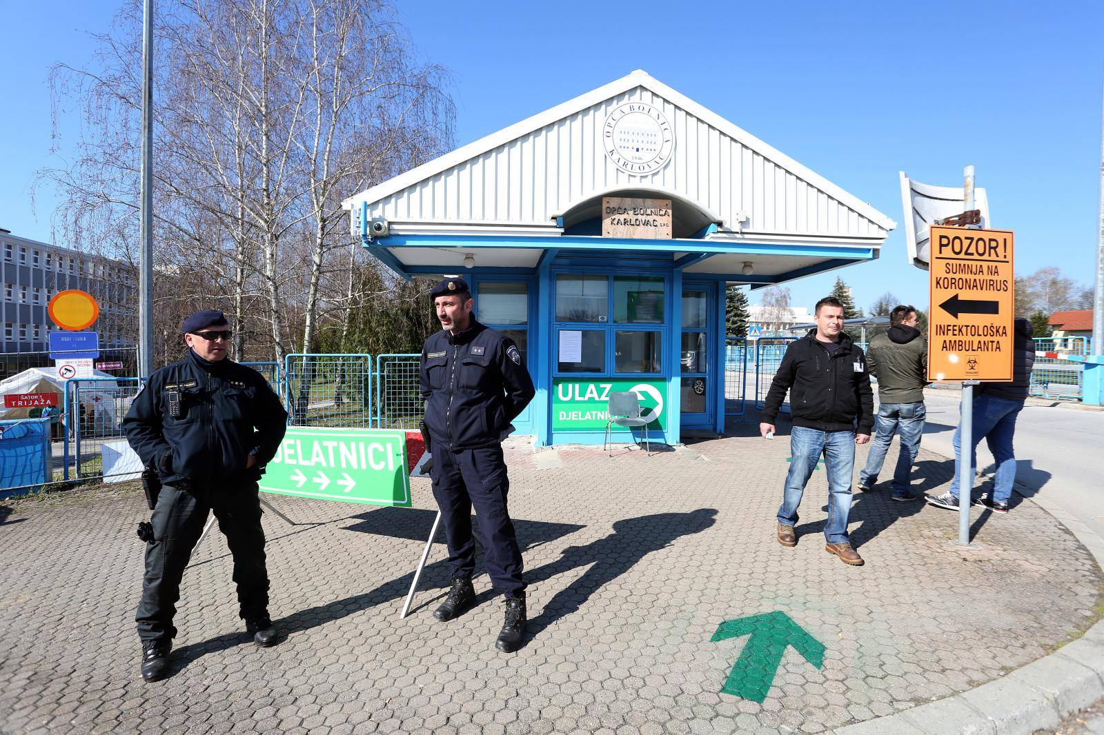 Opća bolnica Karlovac zbog situacije s koronavirusom prima samo hitne slučajeve