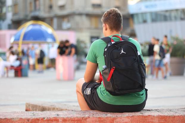 Rijeka: Prvi dan škole u Osnovnoj školi Nikola Tesla