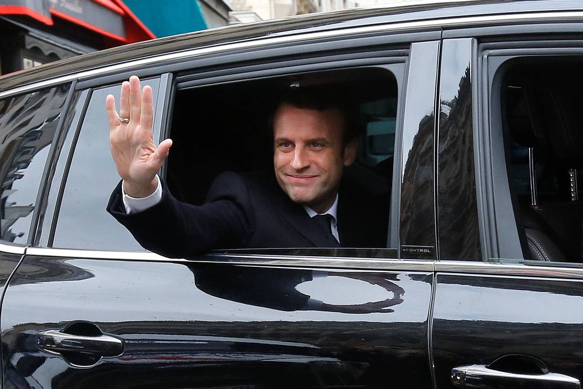 Izlazne ankete: Macron zasad vodi s više od 60 posto glasova