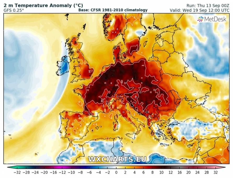 Opet 'kuhanje': Temperature će ići debelo iznad 30 stupnjeva...