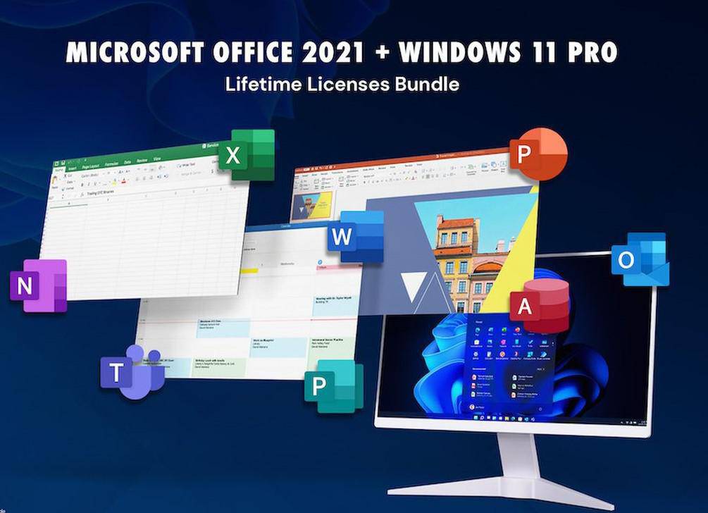 Doživotna licenca za Microsoft Office 2021 i Windows 11 već od 10€ na Godeal24