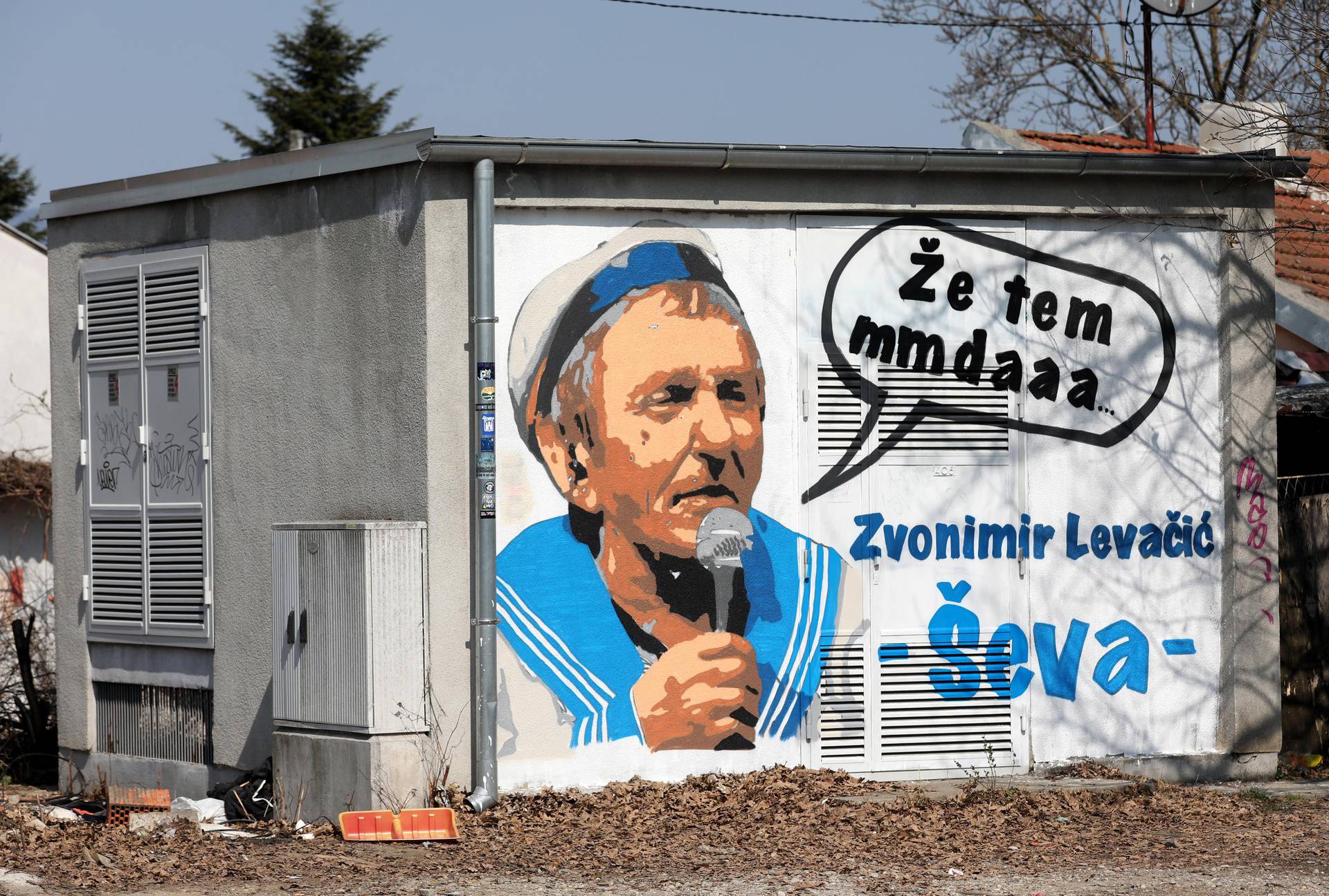 Ševa je dobio mural na Pešči
