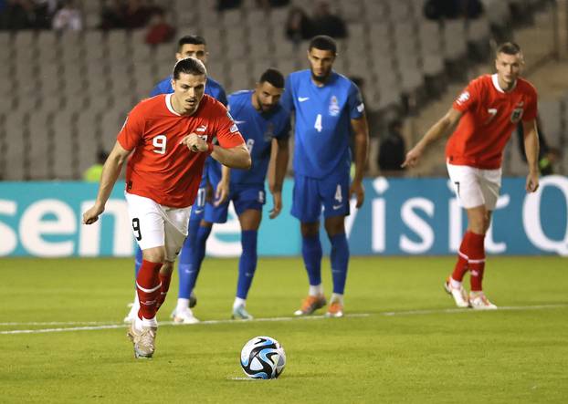 Euro 2024 Qualifier - Group F - Azerbaijan v Austria