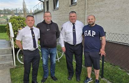 Posjetili kolegu koji je ozlijeđen u Osijeku: 'Njegova vatrogasna obitelj ga neće zaboraviti'