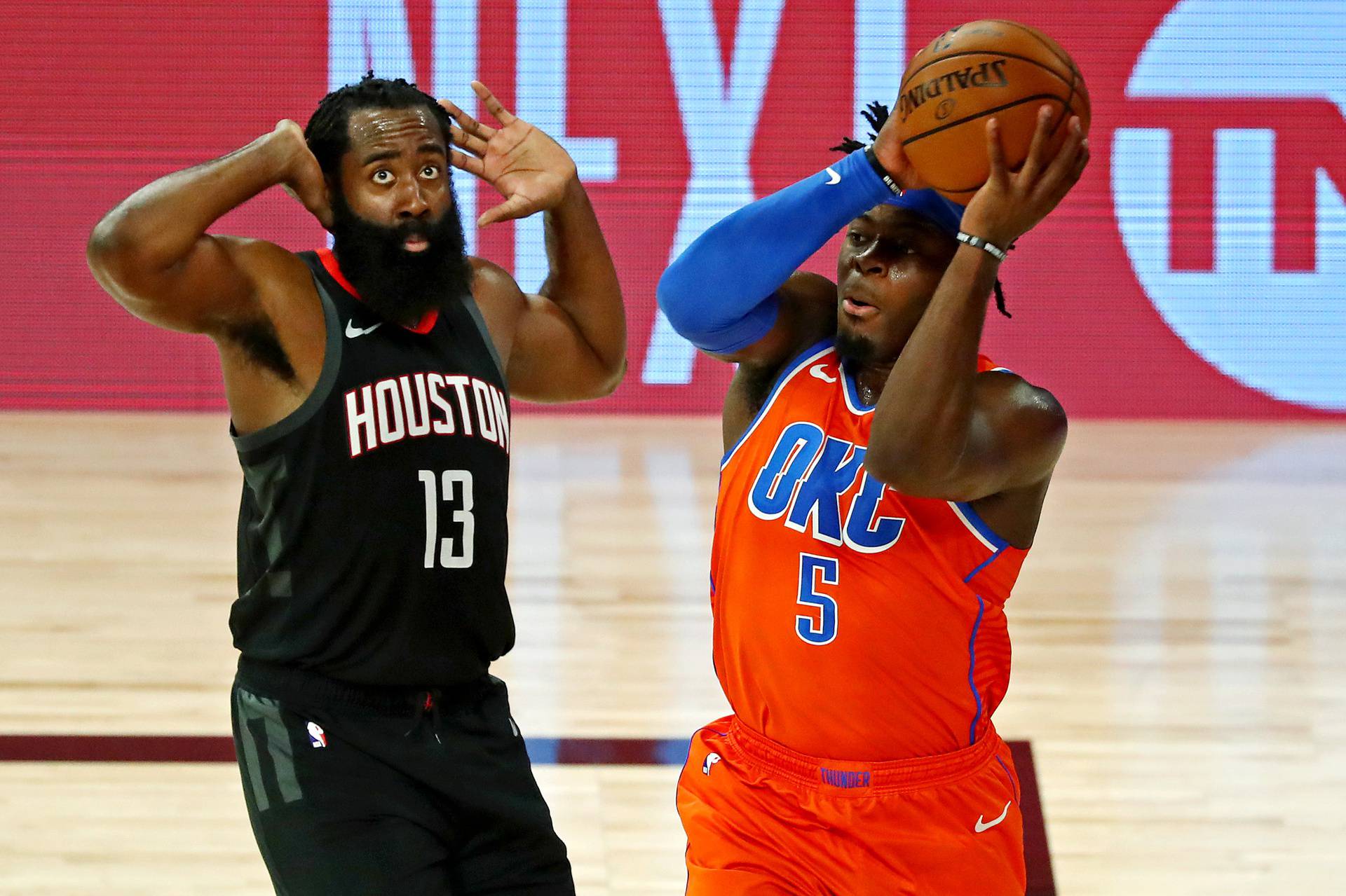 NBA: Playoffs-Oklahoma City Thunder at Houston Rockets