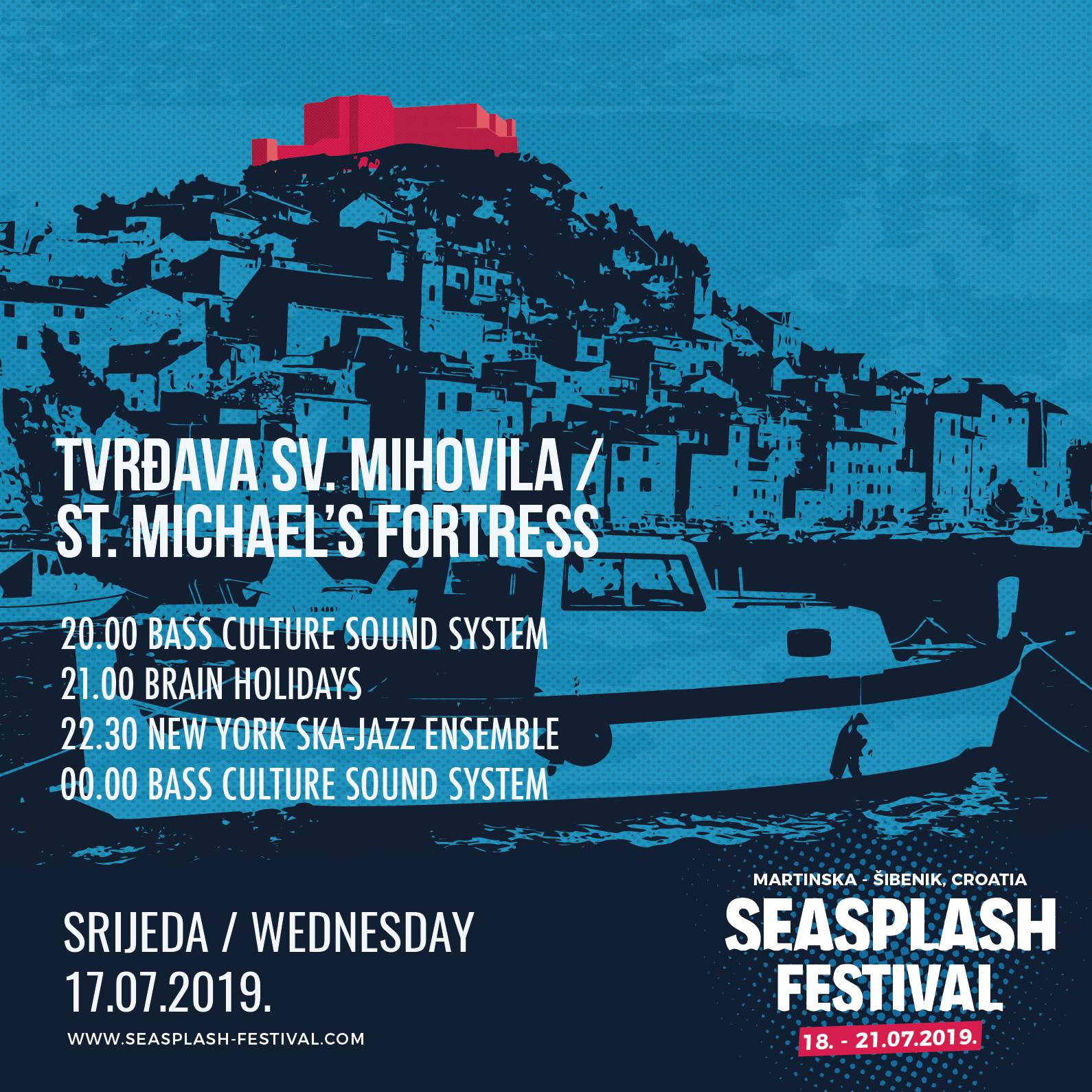 Objavljena satnica 17. Seasplash festivala