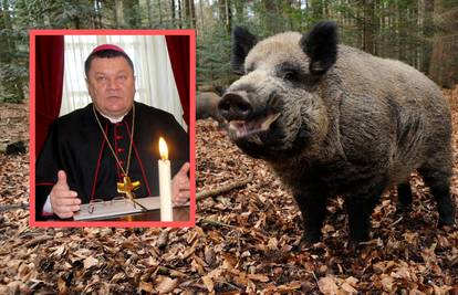 Prvi put nakon incidenta u lovu biskup Huzjak predvodio misu
