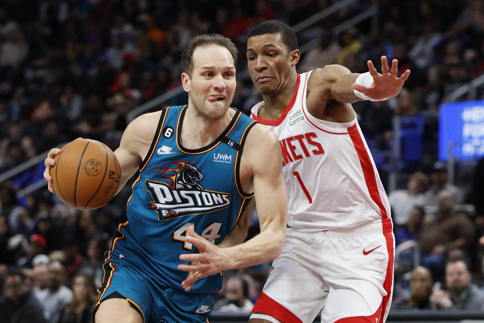 NBA: Houston Rockets at Detroit Pistons