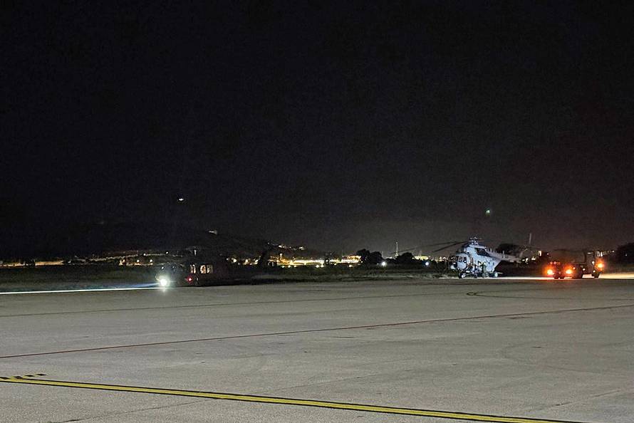 Noćna akcija MORH-a! Teško ozlijeđenu ženu helikopterom hitno prebacili u Zagreb...