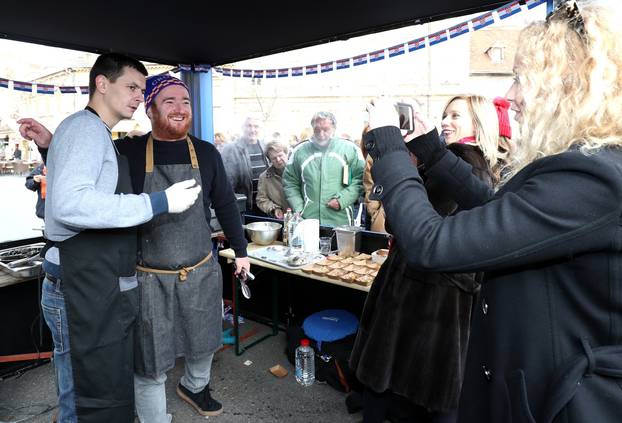 Zagreb: Britanska kulinarska zvijezda Jack Stein pripremao delicije u sklopu Adventa