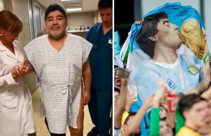 Maradona objavio video nakon operacije: Opet hodam, hvala!