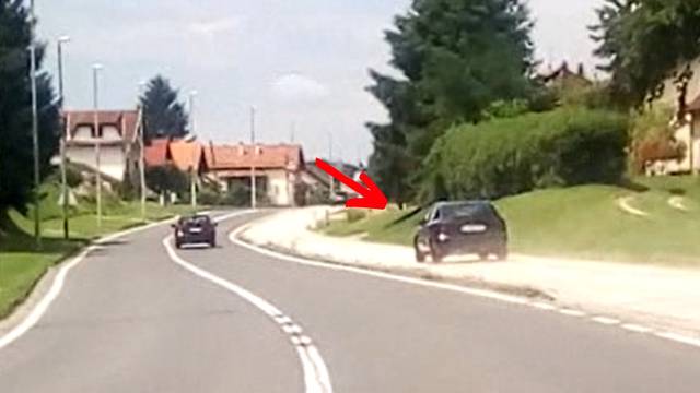 Divljak u Koprivnici jurio je po nogostupu, policija ima snimku