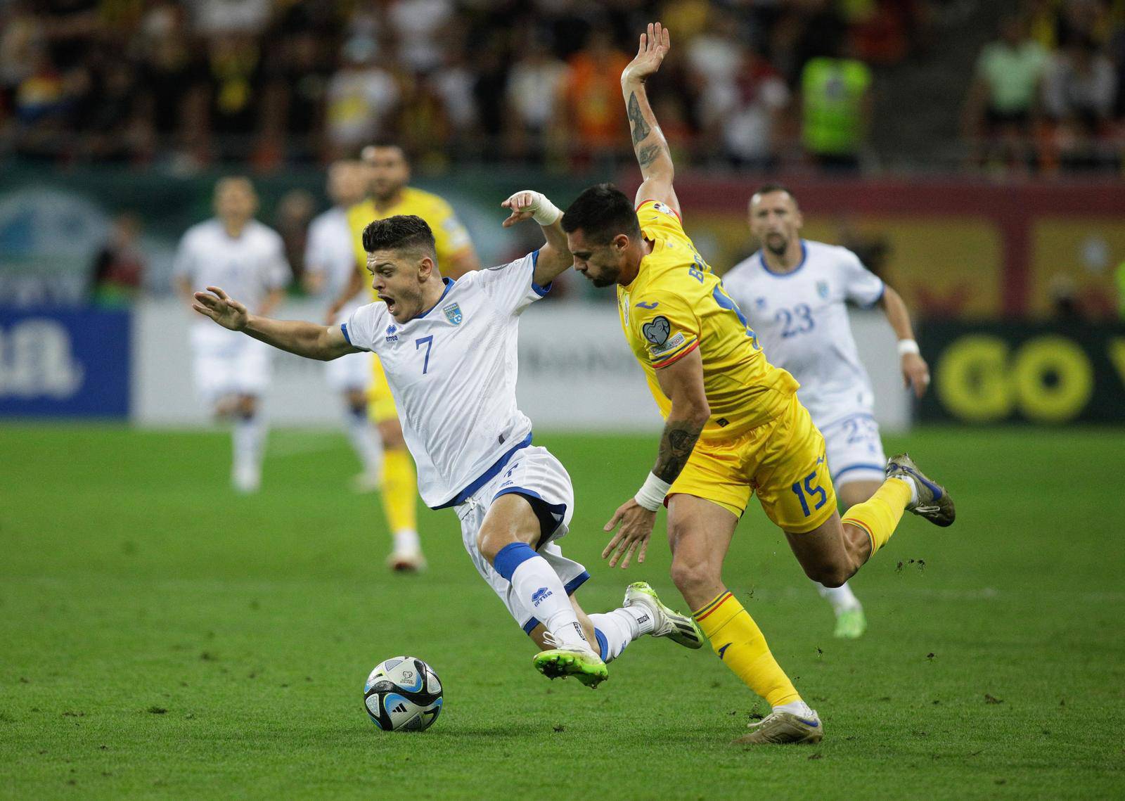 Euro 2024 Qualifier - Group I - Romania v Kosovo