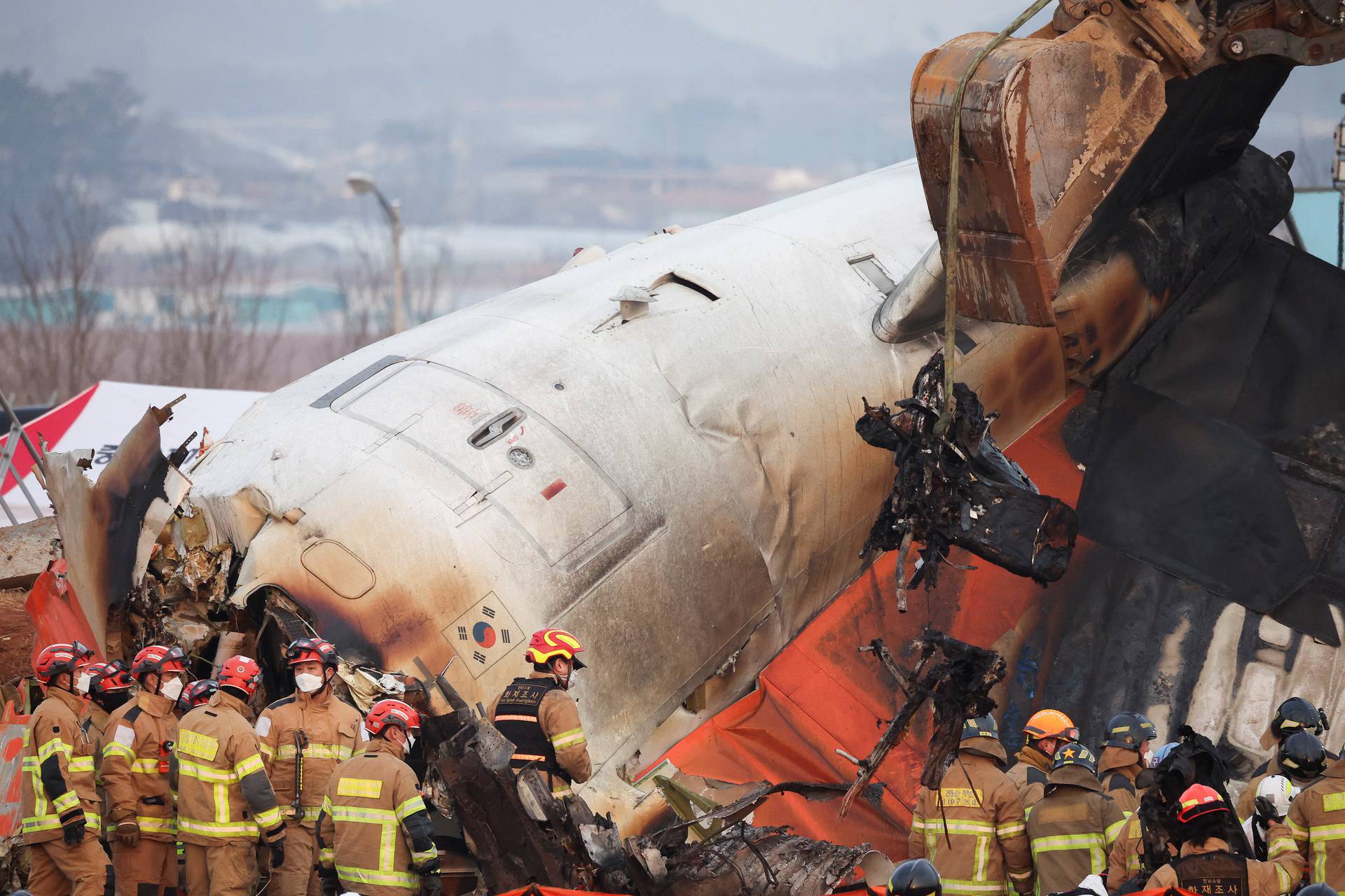 Aircraft crash in South Korea