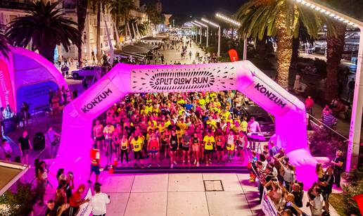 Krenule su prijave za svjetleću utrku - Konzum Glow Run Split