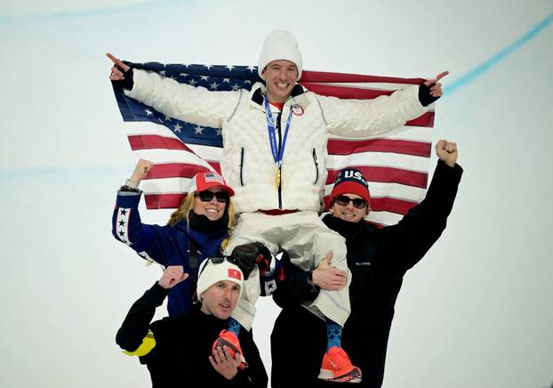 Freestyle Skiing - Men's Freeski Halfpipe Victory Ceremony