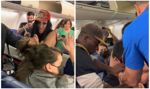 VIDEO Pijana putnica izazvala kaos u avionu. Čupala i pljuvala ženu: 'Neću sjesti kraj debele'