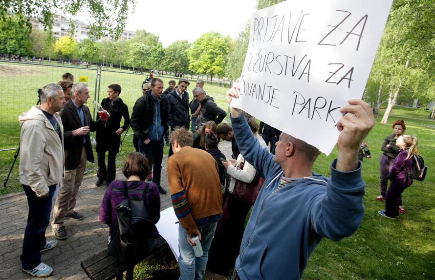 Dozvola nije potrebna: Bandić može graditi park na Savici