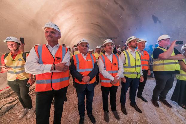 Oleg Butković sudjelovao je  na svečanosti proboja tunela Kozjak, u sklopu projekta „Novi ulaz u Split“