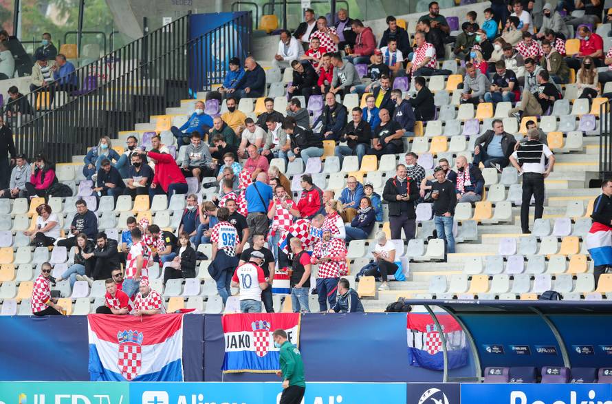 Utakmica četvrtfinala Europskog U21 prvesntva između Španjolske i Hrvatske