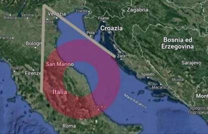 Jezivi crveni krug blještao poput NLO-a iznad Jadrana: Evo o čemu se radi, pravi je fenomen