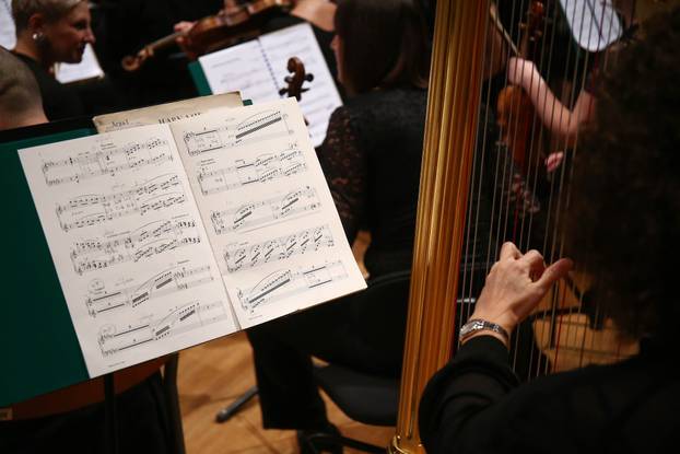 Zagreb: Nastup Zagreba?ke filharmonije u KD Vatroslava Lisinskog 