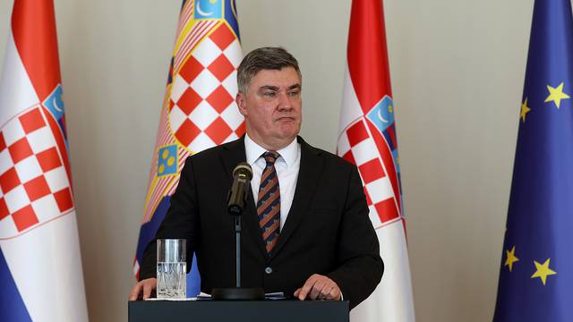 Zagreb: Izvanredna konferencija predsjednika Milanovića o Turudiću i Mamiću
