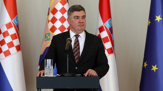 Zagreb: Izvanredna konferencija predsjednika Milanovića o Turudiću i Mamiću