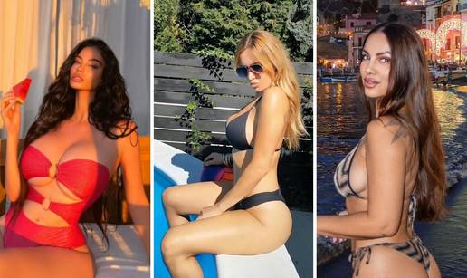FOTO Ljeto u znaku tangica! Ovako su poznate dame otkrile adute u minijaturnim bikinijima