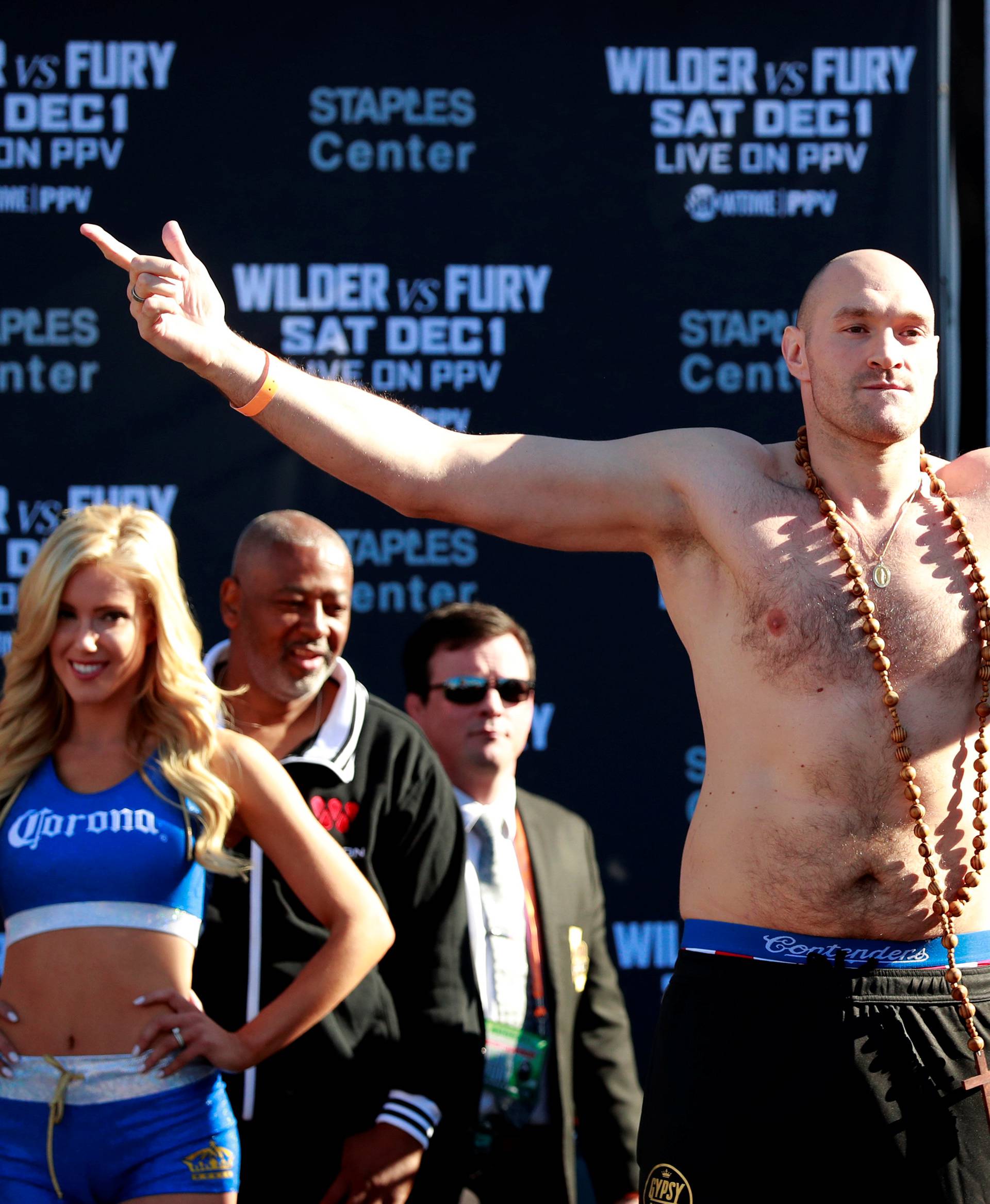 Deontay Wilder & Tyson Fury Weigh-In