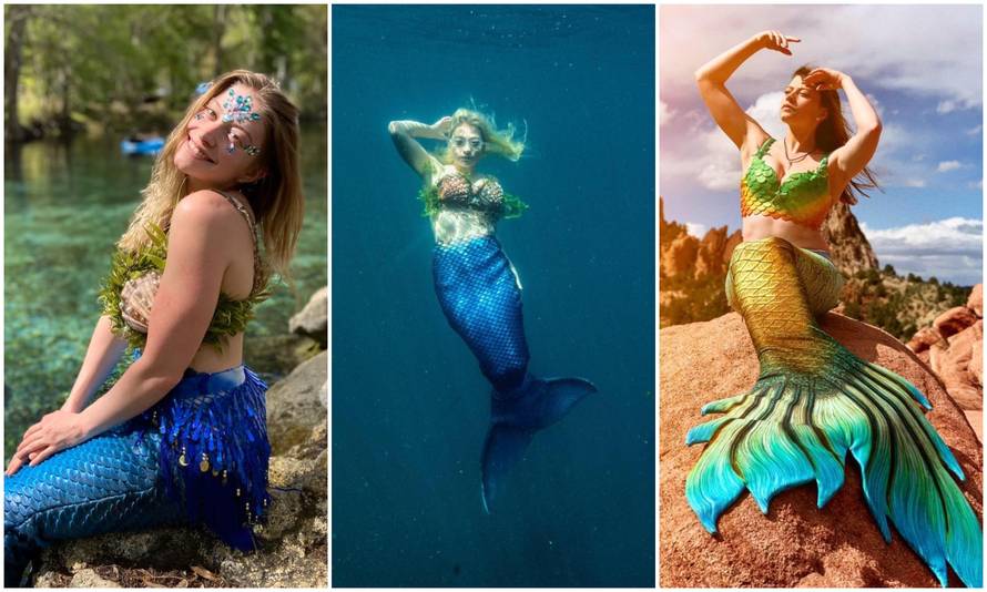 Zaljubila se u sirenu Arielu kao curica. Sada je i sama 'sirena'