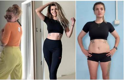 VIDEO Ella Dvornik otkrila kako izgleda nakon što je skinula 9 kilograma: 'Rad i odricanje'