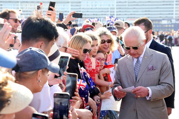 Britain's King Charles and Queen Camilla visit Australia