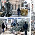 FOTO Rastavljaju Advent na trgu Bana Jelačića. Nije Grinch. Tu će se gledati utakmica polufinala