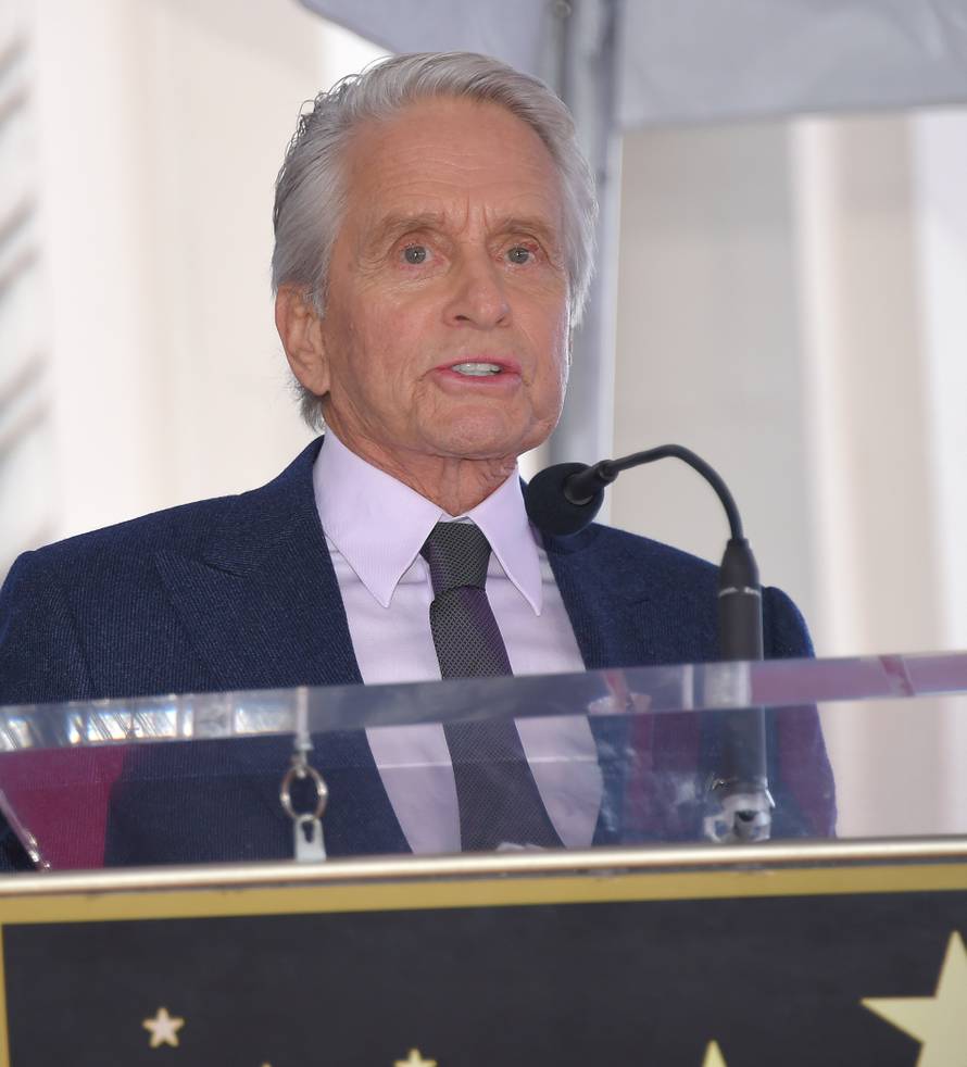 Michael Douglas Hollywood Walk of Fame Ceremony - Los Angeles