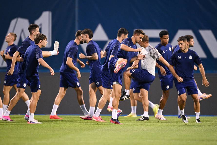 Zagreb: Trening GNK Dinamo uoci prve utakmice 3. kola kvalifikacija UEFA Lige prvaka
