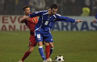 Dodatne kvalifikacije, 2. tekma: BiH - Portugal 0-1